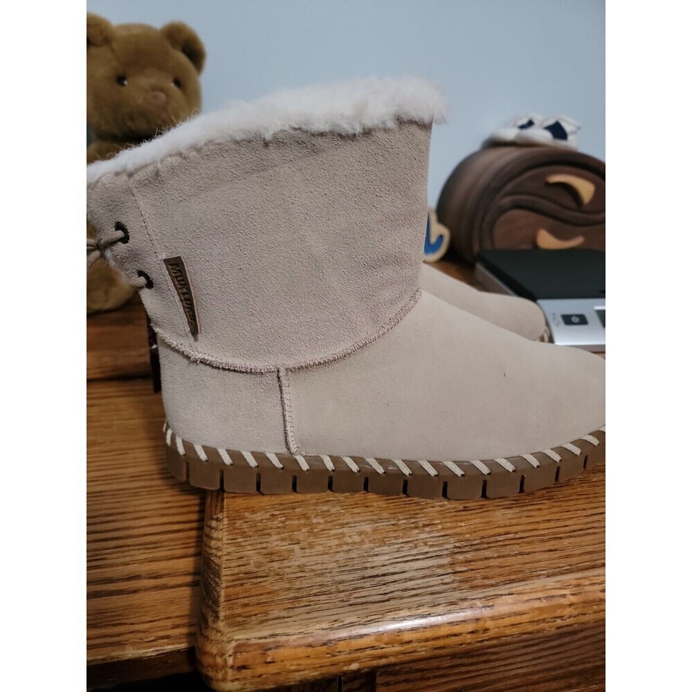 MUK LUKS Women's Flexi Albany Boots Fashion - Choose SZ 8/color Sand - Picture 5 of 7